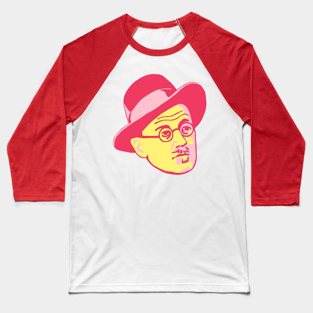 Joyce Bubblegum Baseball T-Shirt by Slabafinety